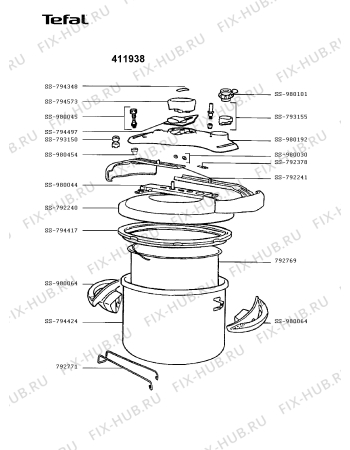 Схема №1 411542 с изображением Сотейника Tefal SS-793150