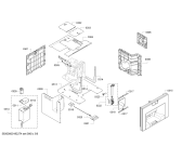 Схема №8 CM450100 с изображением Панель для электрокофемашины Bosch 11010773