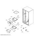 Схема №16 SK535263 с изображением Решетка для холодильника Bosch 00433919