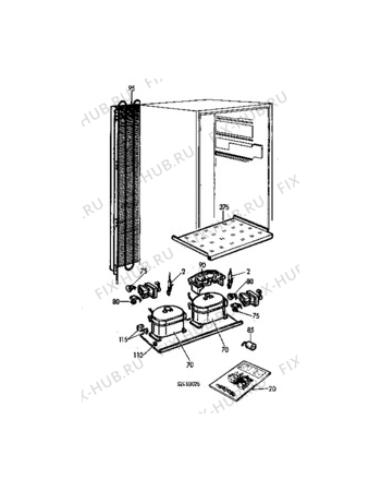 Взрыв-схема холодильника Husqvarna Electrolux QT255RI - Схема узла C10 Cold, users manual