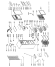 Схема №1 ARF712/G/LH ARF 712/G/WP с изображением Корпусная деталь для холодильника Whirlpool 481940449847