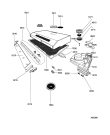 Схема №1 6 AKR 420 WH-1 с изображением Монтажный набор для вентиляции Whirlpool 481231038682