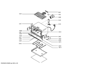 Схема №6 B9481N2 с изображением Передняя панель для плиты (духовки) Bosch 00662442