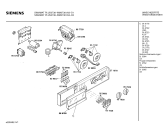 Схема №5 WM37301 SIWAMAT PLUS 3730 с изображением Панель для стиралки Siemens 00271078