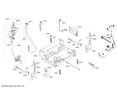 Схема №6 1KDW64019F с изображением Силовой модуль запрограммированный для посудомойки Bosch 12004822
