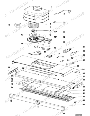 Схема №1 HI461MSL (F025605) с изображением Трубка для вентиляции Indesit C00082559