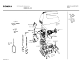 Схема №1 MQ2000 с изображением Часть корпуса для электроблендера Siemens 00107321