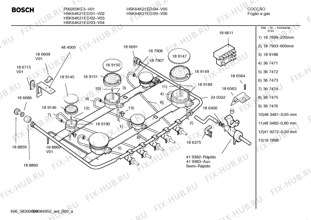 Схема №5 P00209CE3 с изображением Решетка для гриля для духового шкафа Bosch 00365781
