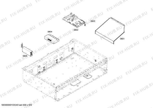 Схема №9 PDR364GLZS с изображением Провод Bosch 00497338