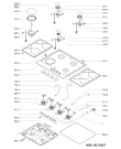 Схема №2 AKT 653/WH с изображением Переключатель для духового шкафа Whirlpool 481010511048