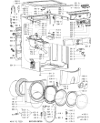 Схема №2 AWM 1001-I с изображением Обшивка для стиралки Whirlpool 480111100048