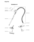 Схема №3 RO6885EA/410 с изображением Индуктор для мини-пылесоса Rowenta RS-2230000304