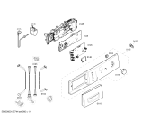 Схема №4 WAE28361FF Maxx 7 с изображением Панель управления для стиральной машины Bosch 00670085
