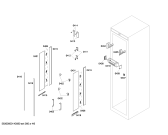 Схема №6 RW414260 с изображением Панель для холодильной камеры Bosch 00683994