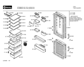 Схема №3 3FG5682XC1 с изображением Дверь для холодильной камеры Bosch 00238997