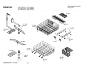 Схема №6 SF25T552EU с изображением Боковая часть корпуса для посудомоечной машины Siemens 00219278