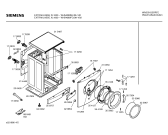 Схема №4 WH54080NL EXTRAKLASSE XL 1000 с изображением Таблица программ для стиральной машины Siemens 00524161