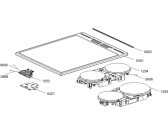 Схема №1 CI963634S (729579, FI615G-ATK41) с изображением Фиксатор для электропечи Gorenje 259142