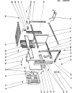 Схема №7 A6S42E375 (F000399) с изображением Клавиша для электропечи Indesit C00016106