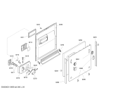 Схема №6 SGI59T02EU с изображением Передняя панель для посудомойки Bosch 00445510
