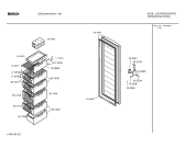 Схема №3 GSU23420SA с изображением Инструкция по эксплуатации для холодильной камеры Bosch 00581101