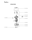 Схема №3 DPA443/35A с изображением Крышка для чаши для электромиксера Moulinex SS-192008