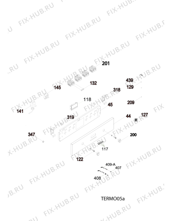 Схема №5 FH63XHA1TK (F087542) с изображением Провод для электропечи Indesit C00310559