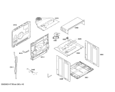 Схема №5 HBA20B450E с изображением Ручка управления духовкой для плиты (духовки) Bosch 00612577