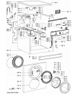 Схема №2 AWO/D 4516 с изображением Обшивка для стиральной машины Whirlpool 480111101482