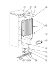 Схема №4 HBM11814V (F074421) с изображением Элемент корпуса для холодильника Indesit C00286194