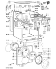 Схема №2 AWM 041 с изображением Обшивка для стиралки Whirlpool 481245213864