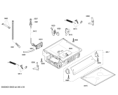 Схема №6 SGS43E18TR с изображением Панель управления для электропосудомоечной машины Bosch 00666734