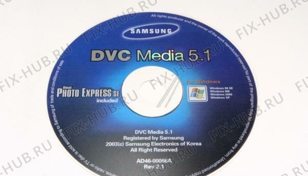 Большое фото - Диск для видеотехники Samsung AD46-00066A в гипермаркете Fix-Hub