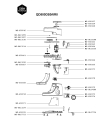 Схема №2 QD500DS0/6R0 с изображением Часть корпуса для кухонного комбайна Seb MS-650744