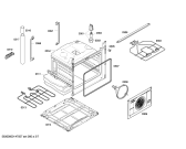Схема №7 HC744571U с изображением Стеклокерамика для духового шкафа Siemens 00685085