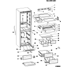 Схема №3 MBAA3811 (F027292) с изображением Дверка для холодильника Indesit C00090311