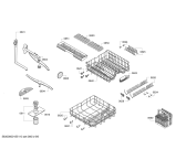Схема №6 S51E50X1GB с изображением Передняя панель для электропосудомоечной машины Bosch 00705060
