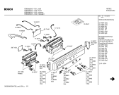 Схема №6 HBN6800 с изображением Панель управления для электропечи Bosch 00357823