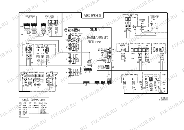 Взрыв-схема стиральной машины Aeg Electrolux LAV76815 - Схема узла Control 113