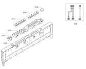 Схема №6 GV64331 (239383, SD6P1GN) с изображением Панель управления для электропосудомоечной машины Gorenje 265088