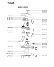 Схема №4 QB502140/6R0 с изображением Часть корпуса для электрокомбайна Tefal MS-650153