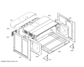 Схема №6 B4542N0 с изображением Дисплейный модуль для плиты (духовки) Bosch 00664625