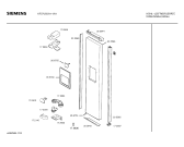 Схема №11 KG66U55 с изображением Панель для холодильника Siemens 00266938