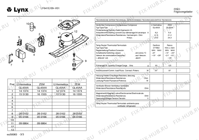Схема №3 LF640 с изображением Поднос для холодильной камеры Bosch 00093455