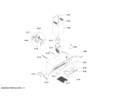 Схема №1 SOD44M7S0N с изображением Рамка для вытяжки Bosch 00686573