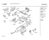 Схема №4 WFM4030GB WFM4030 с изображением Панель управления для стиралки Bosch 00285831