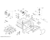 Схема №5 HBA63B222F H.BO.PY.L3D.IN.GLASS.B2a.B.E3_C/// с изображением Внутренняя дверь для духового шкафа Bosch 00771341