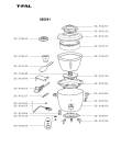 Схема №1 368312 с изображением Крышка для электропароварки Tefal SS-983220