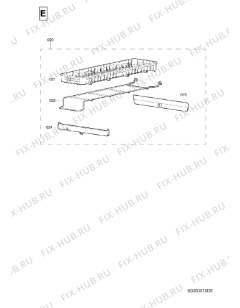 Схема №6 GS 6971 IN с изображением Панель для посудомойки Whirlpool 482000008426
