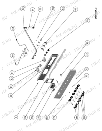 Схема №6 ACM 992 IX с изображением Кабель для плиты (духовки) Whirlpool 482000002627